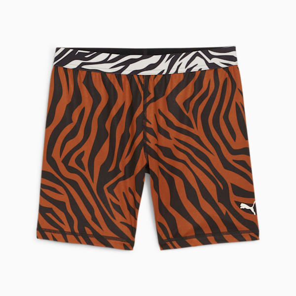 ANIMAL REMIX Women's 5" Training Biker Shorts, Teak, extralarge-IND